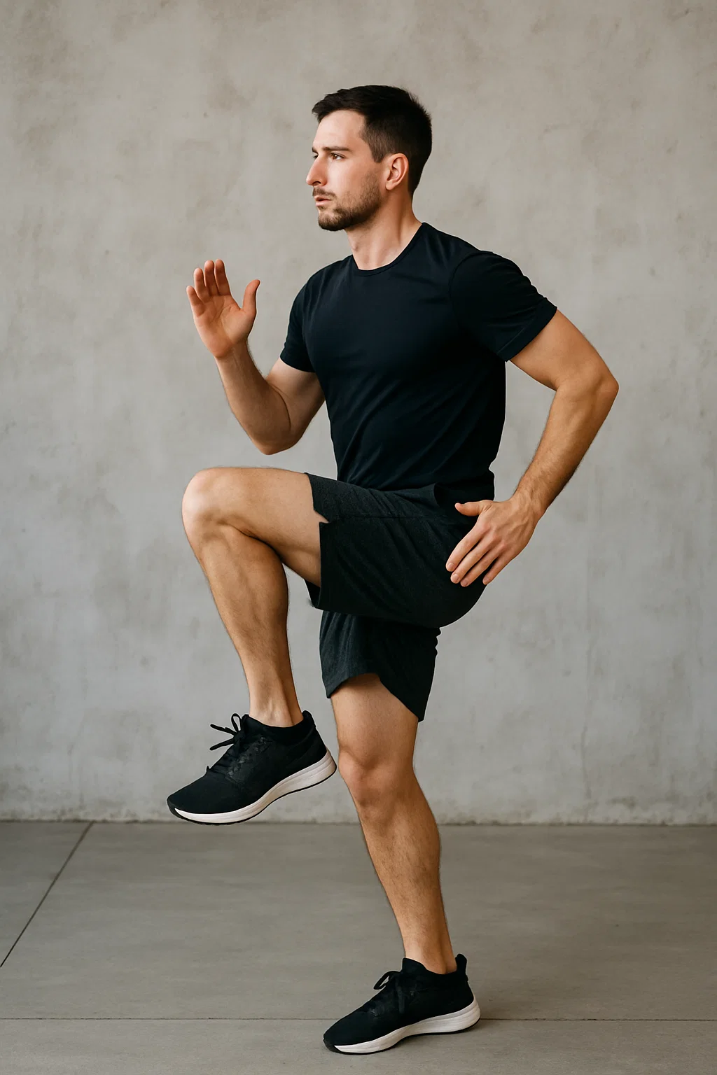 High Knees demonstration